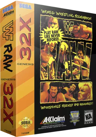 jeu WWF RAW